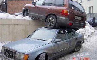 Lisää venäläisten parkkeeramisia