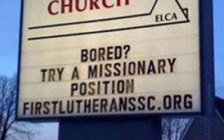 Accidentally weird church signs | Sometimes preachers have great intentions but what they put on the church signs just comes off as down right weird.