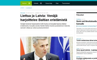 Liettua ja Latvia: Venäjä harjoittelee Baltian eristämistä | 5 - 10 vuoden päästä Venäjällä voi olla kapasiteettia testata Naton vahvuutta ryhtymällä sotatoimiin entisiä neuvostotasavaltoja vastaan, hän sanoo.