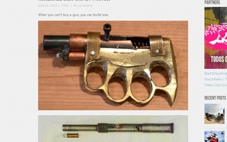 Deadly Homemade Weapons | When you can’t buy a gun, you can build one.