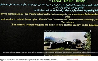 Syyrian kapinallisryhmä hakkeroi suomalaisen kiipeilypuiston nettisivut  | jotenkin vaan pistää huvittamaan et on ne osanneet kohteensa valita.