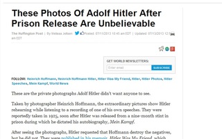 These are the private photographs Adolf Hitler didn't want anyone to see.
