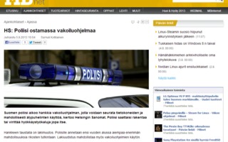 Suomen poliisi hankkimassa vakoiluohjelman | Vähän alkaa muistuttaa amerikan tyyliä.