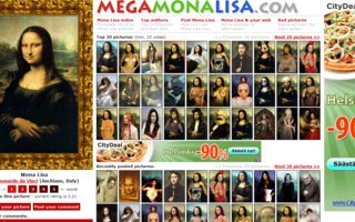 The biggest Mona Lisa gallery | Paljon Mona Lisoja