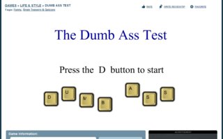 Dumb Ass Testi | .

