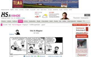 Viivi ja Wagner | Tuolta sivulta löytyy hyviä Viivi ja Wagner sarjakuvia.