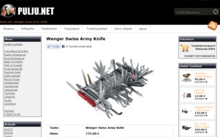 Wenger Swiss Army Knife | Kaikilla herkuilla :D
