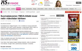NMKY  | Suomalaisversio YMCA-hitistä nousi netin videolistan kärkeen
