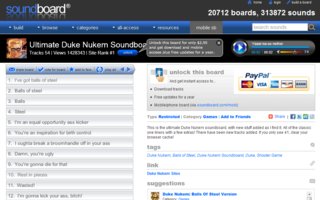 Ultimate Duke Nukem soundboard | vanha kunnon duke.