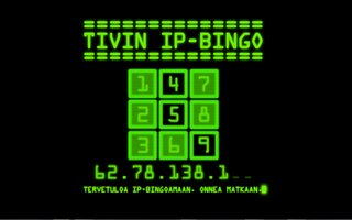 IP-Bingo | Testaa monta bingoa kolahtaa ip-osoitteellasi.