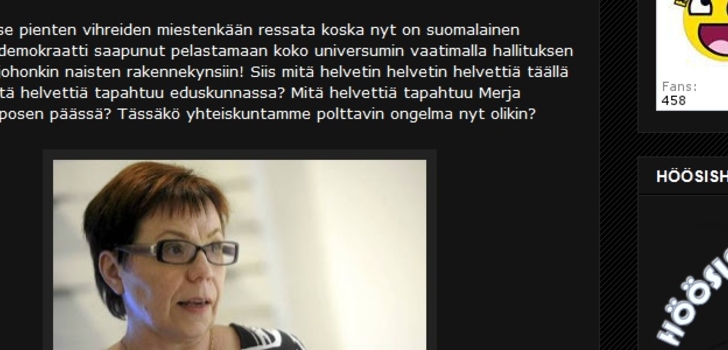 Höösipumpun mielipidettä tekoripsien kieltämisestä | Höösipumppu esittelee mielipiteitä Suomen kukkahattuyhteiskunnasta.