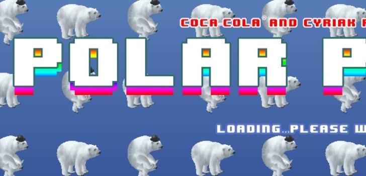 AHH - Polar party | Cyriak teki Coca Colan kanssa mainossivuston.