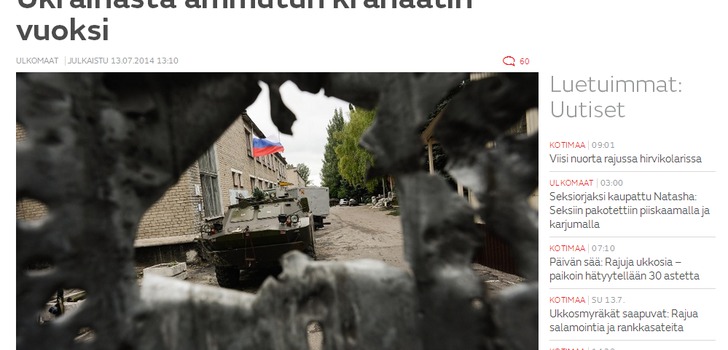 Venäjä uhkaa kovilla toimilla Ukrainasta ammutun kranaatin vuoksi | Mainila II