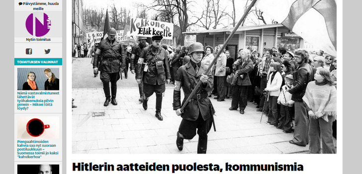 Vappumarssi | Hitlerin aatteiden puolesta, kommunismia vastaan – Pekka Siitoin ja uusnatsit vappumarssilla Turussa 1977