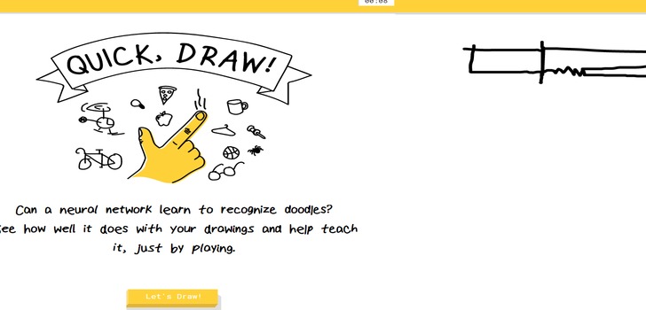 Quickdraw with Google | Can a neural network learn to recognize doodles?