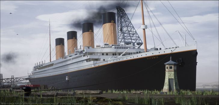 Titanikkiin kävelemään | Titanic in unreal engine